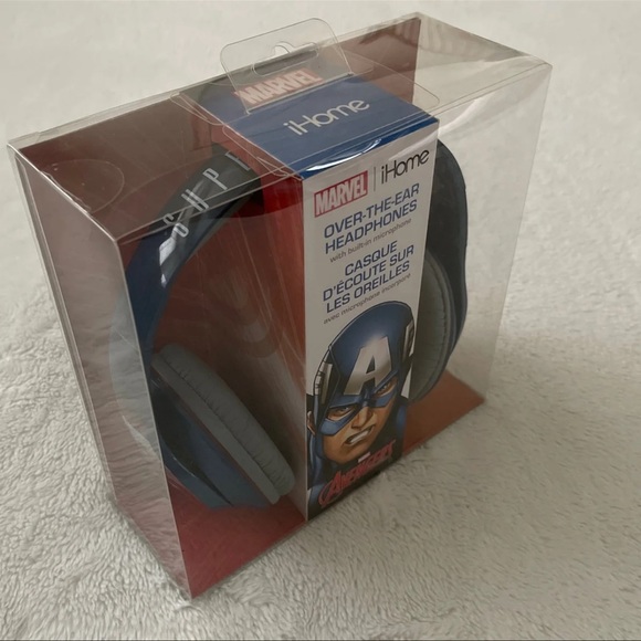 iHome Captain America Kids Noise-Canceling Over Ear Headphones - Picture 12 of 12